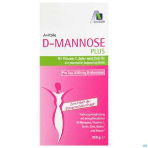 D-mannose Pulver 2000mg Plus Dose 250g, A-Nr.: 5296005 - 01