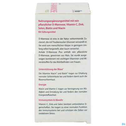 Sie sehen eine Packung D-mannose Pulver 2000mg Plus Dose 250g, Produktbild: 08 D-mannose Pulver 2000mg Plus Dose 250g, A-Nr.: 5296005 - 08