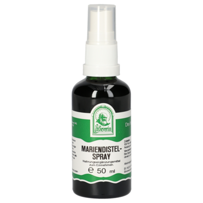 Sie sehen eine Packung MARIENDISTEL SPRAY 50 ML, Produktbild: 01 MARIENDISTEL SPRAY 50 ML, A-Nr.: 4444521 - 01