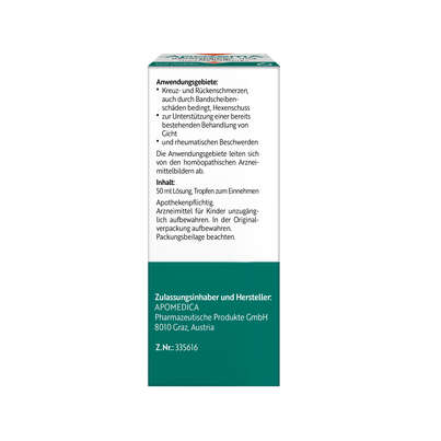 Sie sehen eine Packung Apozema® Nr. 06 Bandscheiben- und Gelenk-Tropfen, Produktbild: 06 Apozema® Nr. 06 Bandscheiben- und Gelenk-Tropfen, A-Nr.: 0987963 - 06