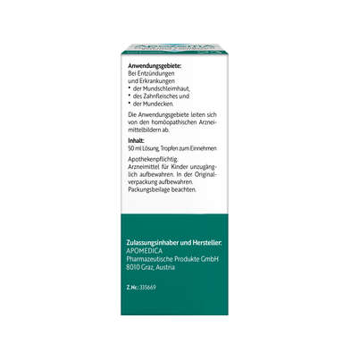 Apozema® Nr. 23 Mund- und Zahnfleisch-Tropfen, A-Nr.: 0987874 - 06
