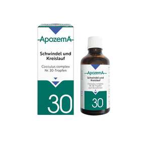 Apozema® Nr. 30 Schwindel- und Kreislauf-Tropfen, A-Nr.: 0987905 - 01