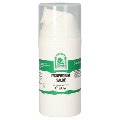 Sie sehen eine Packung LYCOPODIUM SALBE 90 G, Produktbild: 01 LYCOPODIUM SALBE 90 G, A-Nr.: 5718587 - 01