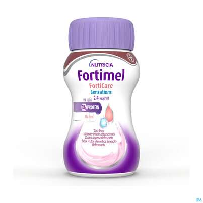 Sie sehen eine Packung Fortimel/forticare 125ml Trinknahrung Kuehlender Waldfrucht 4st, Produktbild: 04 Fortimel/forticare 125ml Trinknahrung Kuehlender Waldfrucht 4st, A-Nr.: 5893221 - 04