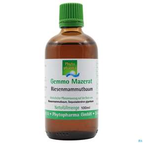 Gemmo Mazerat Riesenmammutbaum Sequoiadendron Giganteum Phytopharma 100ml, A-Nr.: 5394386 - 01