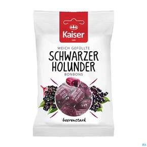 Kaiser Bonbons Schwarzer Holunder 2645 90g, A-Nr.: 4042550 - 01