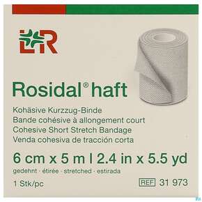 Rosidal Haft Bandage 6cmx 5m 1st, A-Nr.: 4151138 - 01
