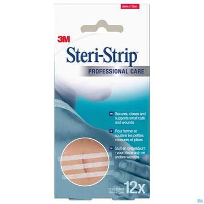Sie sehen eine Packung Steri Strips (3m) Wundverschluss-streifen Elastic 6x 75mm Nr1541 3st, Produktbild: 02 Steri Strips (3m) Wundverschluss-streifen Elastic 6x 75mm Nr1541 3st, A-Nr.: 2367532 - 02