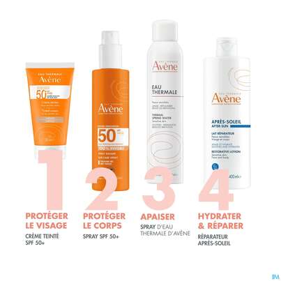Sie sehen eine Packung Avène Getönte Sonnencreme Spf 50+ 50ml, Produktbild: 23 Avène Getönte Sonnencreme Spf 50+ 50ml, A-Nr.: 5598953 - 23