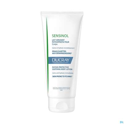 Sie sehen eine Packung Ducray Sensinol Beruhigende Körpermilch 200ml, Produktbild: 02 Ducray Sensinol Beruhigende Körpermilch 200ml, A-Nr.: 4371791 - 02