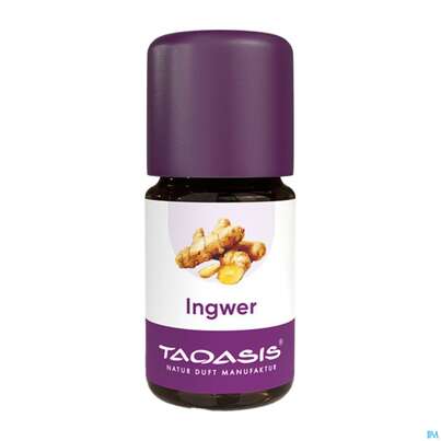 Sie sehen eine Packung Aetherische Oele Taoasis Bio Ingwer 5ml, Produktbild: 02 Aetherische Oele Taoasis Bio Ingwer 5ml, A-Nr.: 3494965 - 02