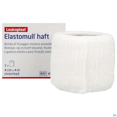 Sie sehen eine Packung Elastische Binden Elastomull/haft 4mx 4cm Nr 4547000 1st, Produktbild: 06 Elastische Binden Elastomull/haft 4mx 4cm Nr 4547000 1st, A-Nr.: 0765056 - 06