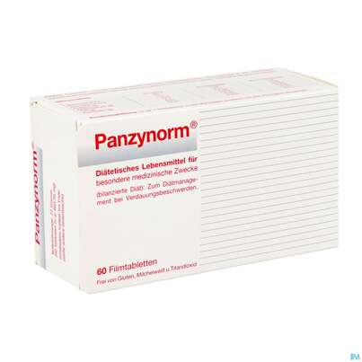 Sie sehen eine Packung Panzynorm Filmtabl 60st, Produktbild: 02 Panzynorm Filmtabl 60st, A-Nr.: 4020910 - 02