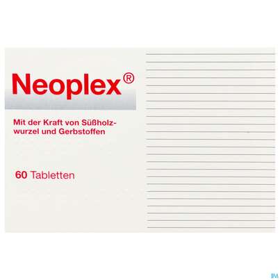 Sie sehen eine Packung Neoplex Tabl 60st, Produktbild: 01 Neoplex Tabl 60st, A-Nr.: 4089681 - 01