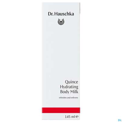 Sie sehen eine Packung Dr. Hauschka Quitten Körpermilch 145ml, Produktbild: 01 Dr. Hauschka Quitten Körpermilch 145ml, A-Nr.: 3591148 - 01