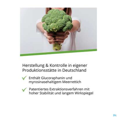 Sie sehen eine Packung Dr.wolz Brokkoliextrakt Kapseln +aktiv-enzym 60563 60st, Produktbild: 10 Dr.wolz Brokkoliextrakt Kapseln +aktiv-enzym 60563 60st, A-Nr.: 5133705 - 10