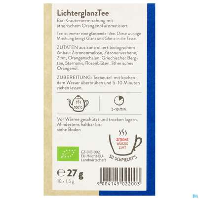 Sonnentor Lichterglanz Kraeutertee Bio 02200 18st, A-Nr.: 5683676 - 05