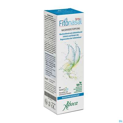 Sie sehen eine Packung Nasenspray Konzentrat Aboca Fitonasal Ab6jahre Erkaelt.allergie 30ml, Produktbild: 03 Nasenspray Konzentrat Aboca Fitonasal Ab6jahre Erkaelt.allergie 30ml, A-Nr.: 5571865 - 03