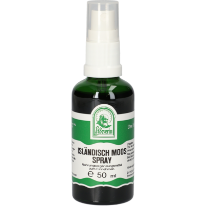 Sie sehen eine Packung ISLAENDISCH MOOS SPRAY 50 ML, Produktbild: 01 ISLAENDISCH MOOS SPRAY 50 ML, A-Nr.: 4444194 - 01