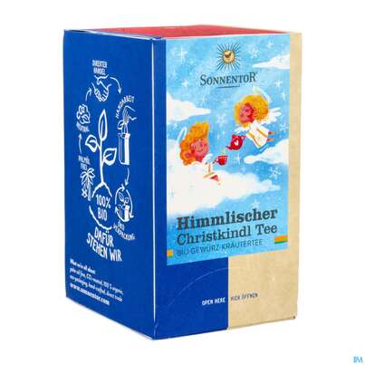 Sie sehen eine Packung Sonnentor Tee/bio Himmlischer Christkindl 02305 18st, Produktbild: 04 Sonnentor Tee/bio Himmlischer Christkindl 02305 18st, A-Nr.: 3176024 - 04