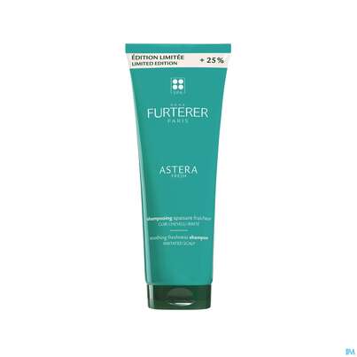 Sie sehen eine Packung Shampoon Furterer Promo Sonderedition Astera Fresh 250ml, Produktbild: 03 Shampoon Furterer Promo Sonderedition Astera Fresh 250ml, A-Nr.: 5868269 - 03
