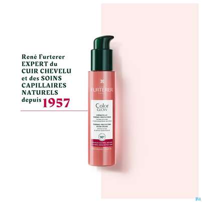 Sie sehen eine Packung Furterer Color/glow Creme Hitzeschutz Farbglanz Coloriert +gestraehnt 100ml, Produktbild: 09 Furterer Color/glow Creme Hitzeschutz Farbglanz Coloriert +gestraehnt 100ml, A-Nr.: 5830858 - 09