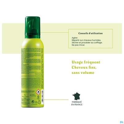 Sie sehen eine Packung Furterer Volumen Pflege Leave-in Schaum 200ml, Produktbild: 09 Furterer Volumen Pflege Leave-in Schaum 200ml, A-Nr.: 5439953 - 09