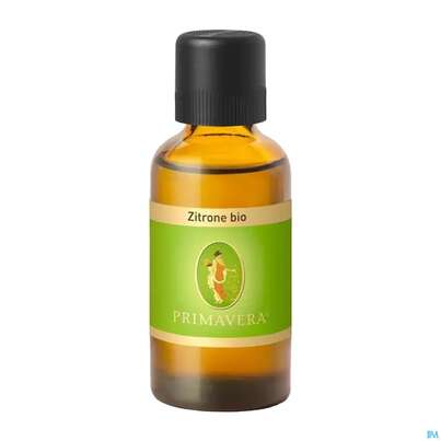 Sie sehen eine Packung Aetherische Oele Primavera Zitrone Bio 50ml, Produktbild: 02 Aetherische Oele Primavera Zitrone Bio 50ml, A-Nr.: 3160773 - 02