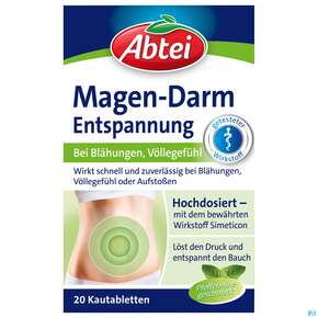 Abtei Magen Darm Entspannungs Tabl 50000 20st, A-Nr.: 4346008 - 01