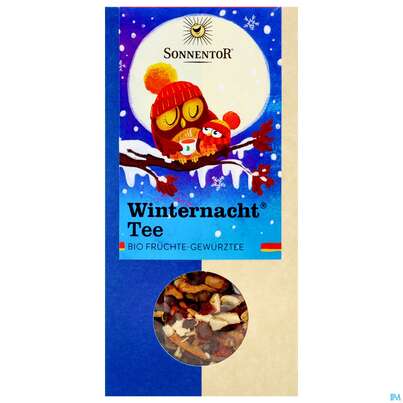 Sie sehen eine Packung Sonnentor Fruechtetee/bio Winternacht 01203 100g, Produktbild: 03 Sonnentor Fruechtetee/bio Winternacht 01203 100g, A-Nr.: 3574210 - 03