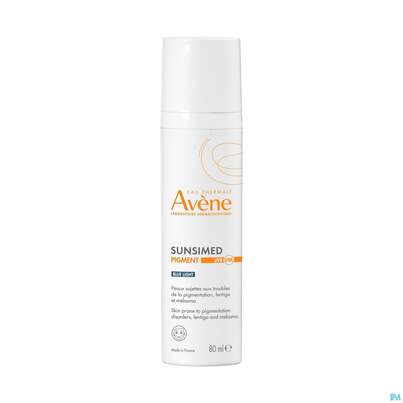 Sie sehen eine Packung Sonnenprodukte Avene Sunsimed/medizinprodukt Pigment 80ml, Produktbild: 01 Sonnenprodukte Avene Sunsimed/medizinprodukt Pigment 80ml, A-Nr.: 5826408 - 01