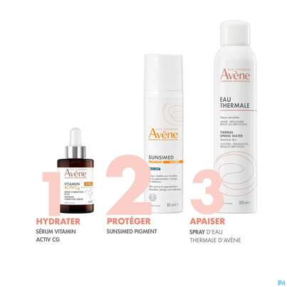 Sie sehen eine Packung Sonnenprodukte Avene Sunsimed/medizinprodukt Pigment 80ml, Produktbild: 06 Sonnenprodukte Avene Sunsimed/medizinprodukt Pigment 80ml, A-Nr.: 5826408 - 06