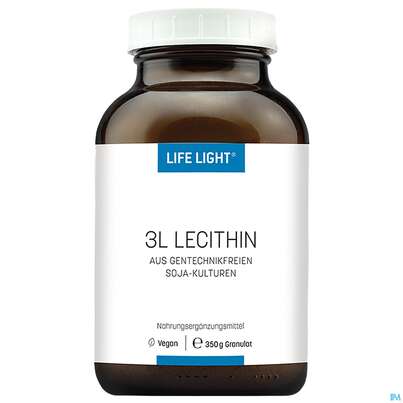 Sie sehen eine Packung Lecithin 3l Granulat Life Light 350g, Produktbild: 03 Lecithin 3l Granulat Life Light 350g, A-Nr.: 2480926 - 03