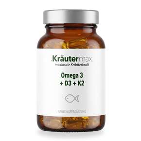 Omega 3 + D3 2000 IE + K2 Kapseln 90 Stück, A-Nr.: 5746454 - 01