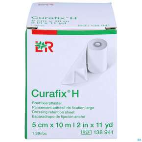 Curafix H Fixierpflaster 10mx 5cm 1st, A-Nr.: 1243472 - 01