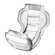 Sie sehen eine Packung Inkontinenz Molicare/premium Einlagen Form +size 8d 20st, Produktbild: 03 Inkontinenz Molicare/premium Einlagen Form +size 8d 20st, A-Nr.: 5467607 - 03