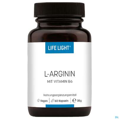 L-arginin Kapseln 500mg Life Light 60st, A-Nr.: 3134876 - 02