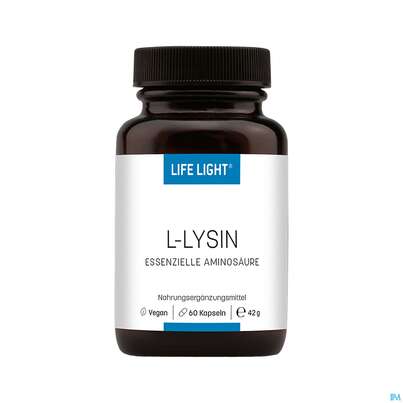 L-lysin Kapseln 500mg Life Light 60st, A-Nr.: 3134735 - 01