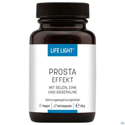 Sie sehen eine Packung Prosta Effekt Life Light Kapseln 60st, Produktbild: 02 Prosta Effekt Life Light Kapseln 60st, A-Nr.: 3263349 - 02