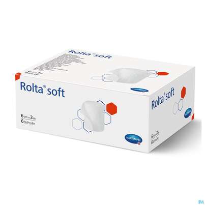 Sie sehen eine Packung Rolta/soft Synthetik-wattebinden Unsteril 3mx 6cm 50st, Produktbild: 02 Rolta/soft Synthetik-wattebinden Unsteril 3mx 6cm 50st, A-Nr.: 2368980 - 02