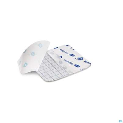 Sie sehen eine Packung Schaumverband Hydrotac Transparent 10x10cm 10st, Produktbild: 05 Schaumverband Hydrotac Transparent 10x10cm 10st, A-Nr.: 5310538 - 05