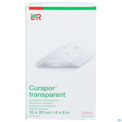 Wundverband Curapor Steril Transparent 10x 20cm 25st, A-Nr.: 2850257 - 01