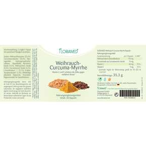 Floramed Weihrauch-Curcuma-Myrrhe, A-Nr.: 4390340 - 01