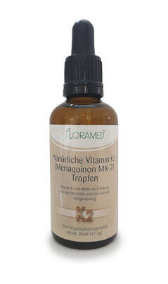 Floramed Vitamin D2 (Menaquinon MK-7) Tropfen natürlich, A-Nr.: 5106737 - 02