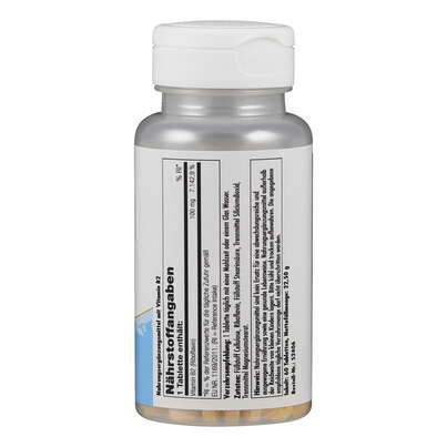 Sie sehen eine Packung Supplementa Vitamin B2 Riboflavin 100 mg Tabletten, Produktbild: 02 Supplementa Vitamin B2 Riboflavin 100 mg Tabletten, A-Nr.: 5396161 - 02