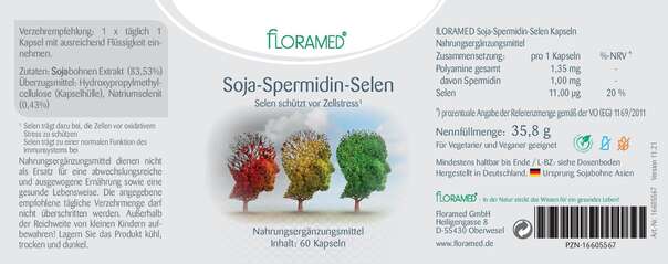 Floramed Soja Spermidin Selen, A-Nr.: 5318907 - 01