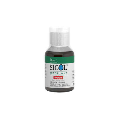 Sie sehen eine Packung doc nature’s SICOL® MEDIUM-F 10 ppm, Produktbild: 02 doc nature’s SICOL® MEDIUM-F 10 ppm, A-Nr.: 5619394 - 02