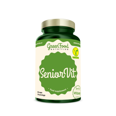 GreenFood Nutrition SeniorVit 60 Kapseln, A-Nr.: 5634778 - 01