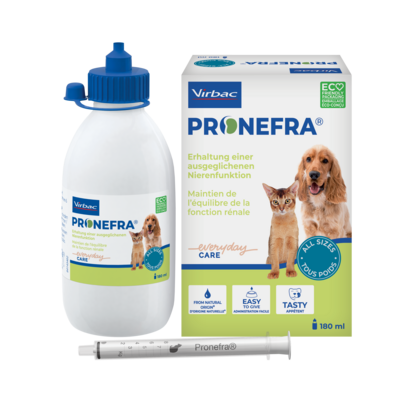 Sie sehen eine Packung Pronefra - Ergänzungsfuttermittel für Hunde und Katzen, Produktbild: 01 Pronefra - Ergänzungsfuttermittel für Hunde und Katzen, A-Nr.: 4290130 - 01