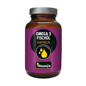 Hanoju Omega 3 Fischöl Kapseln 1000, A-Nr.: 4255725 - 01